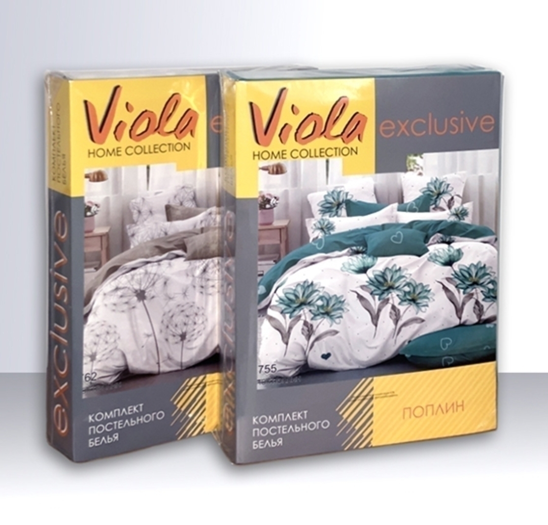 КПБ евро поплин Exclusive Viola <ПВ16-1313>