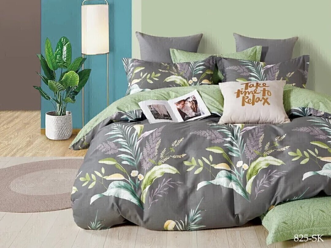 КПБ 2сп сатин в коробке (нав 50*70) Satin de Luxe SK Клео <825-SK>