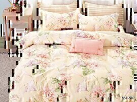 КПБ евро сатин в коробке Satin de Luxe SK Клео <861-SK>