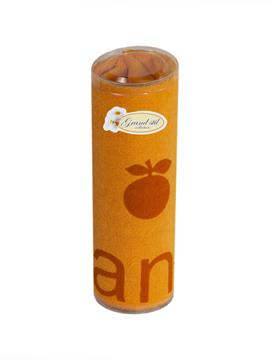 Полотенце махровое Фрукты Гранд Стиль (тубус)<1 предмет 50*50> (арт.2657)