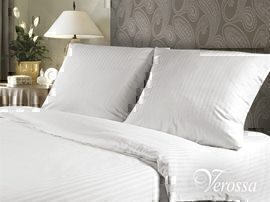 КПБ  страйп-сатин (нав 70*70) Verossa Stripe <00бел Роял>