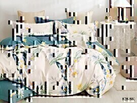 КПБ евро сатин в коробке Satin de Luxe SK Клео <828-SK>